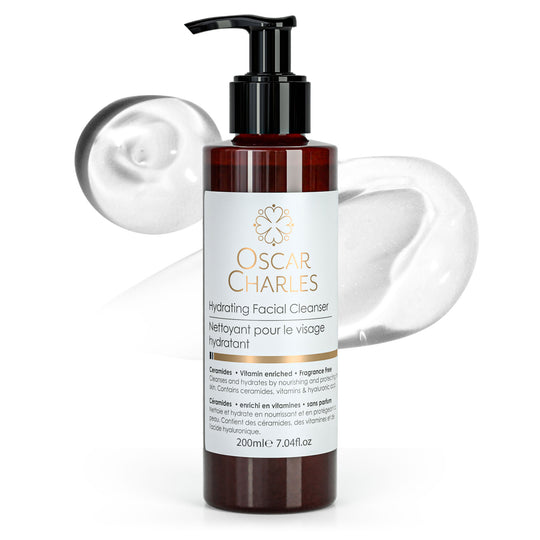 Oscar Charles Complete Skincare Routine Set for Hydrating and Repairing Skin