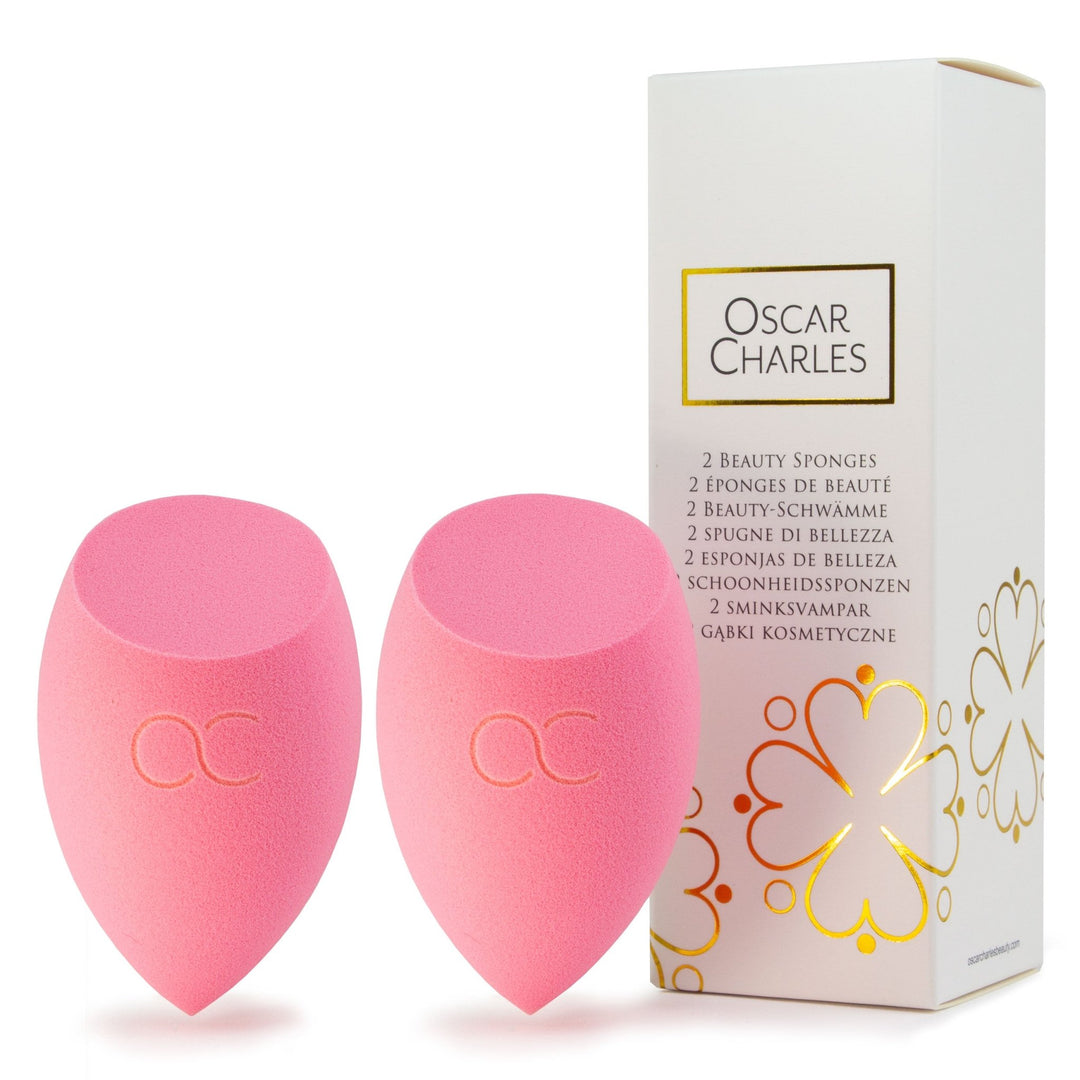 Oscar Charles Beauty Makeup Sponge for Blending Make up Foundation - 2 Pack - Oscar Charles - 10145122 - 5060597570213