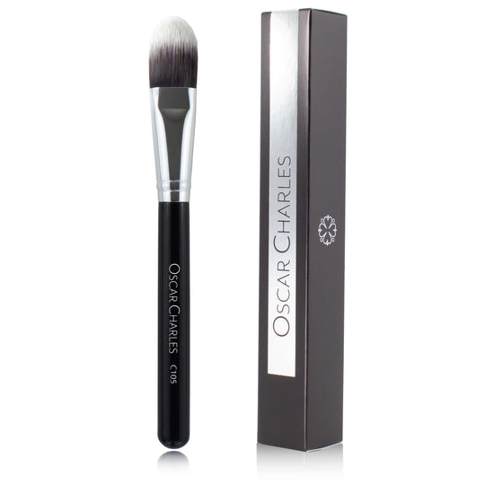 Oscar Charles 105 Luxe Foundation Face Makeup Brush - Oscar Charles - 10145134 - 5060597570336