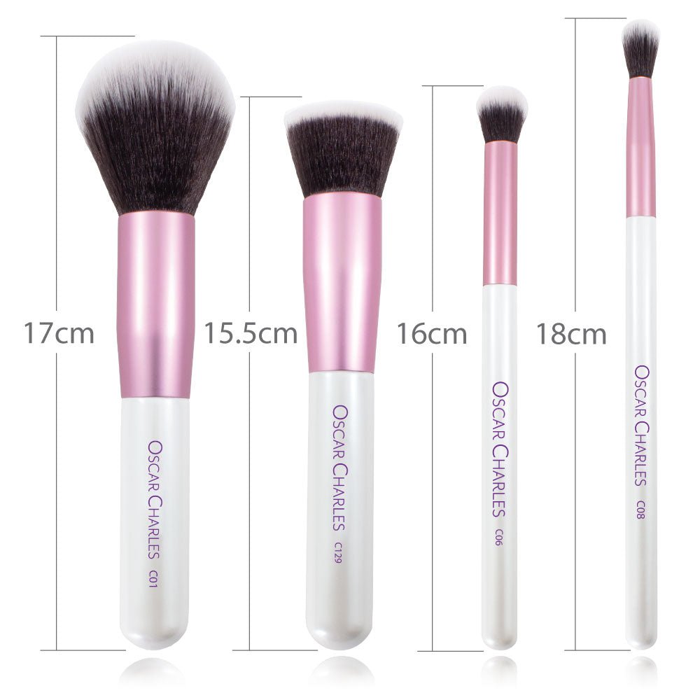 Essential Makeup Brush Set & Gift bag - Oscar Charles - 10145209 - 5060597571081