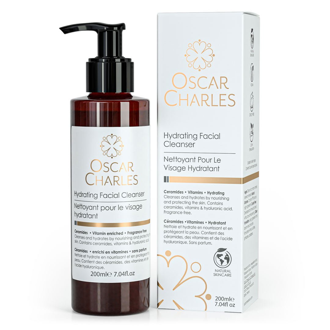 Oscar Charles Day Time Hydration Kit with SPF 30 Day Cream & Hydrating Cleanser for Skin Repair & Moisturizer - Oscar Charles - 10145216 - 5060597571159
