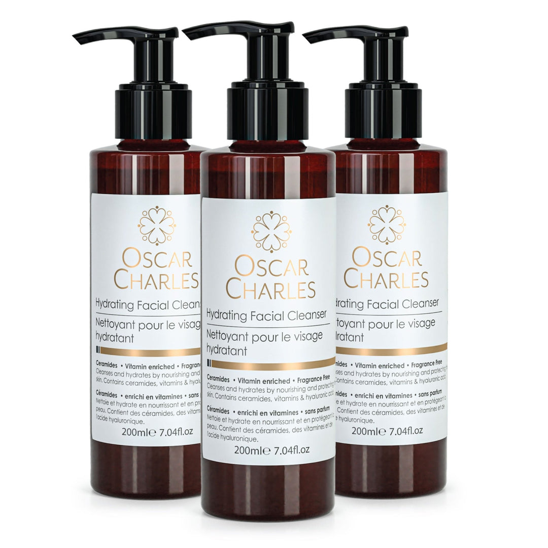 Hydrating Facial Cleanser Pack of 3 - Oscar Charles - 10145219 - 5060597571180