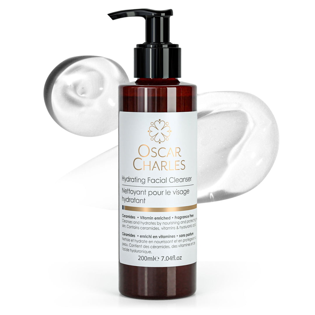 Hydrating Facial Cleanser with Vitamins B + E - Oscar Charles - 10145269 - 5060597571685