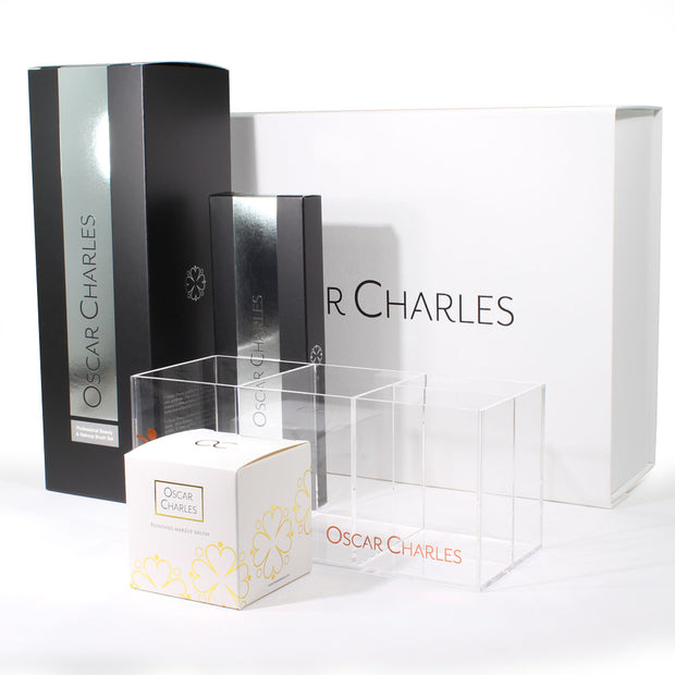 Oscar Charles Superior Makeup Artist Set Silver/Black