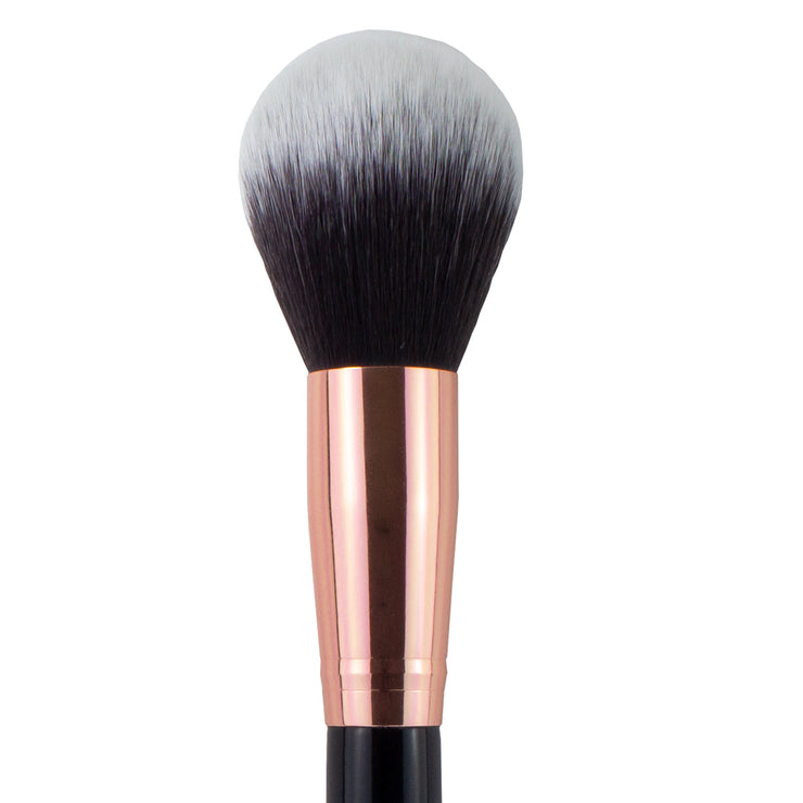 Oscar Charles Essential Luxe Makeup Brush Set. Rose Gold/ Black