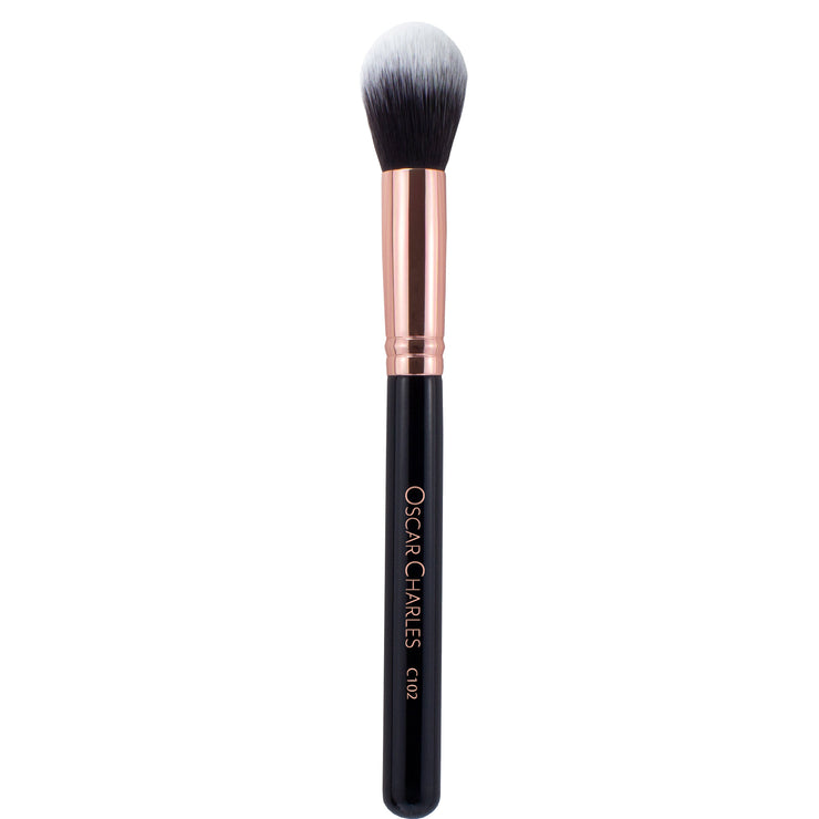Oscar Charles 102 Luxe Contour Highlight Makeup Brush