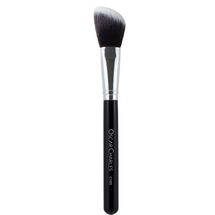 Oscar Charles 103 Luxe Angled Blush Makeup Brush